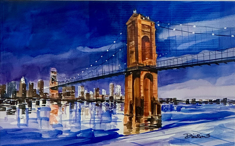 "The Roebling Bridge" by William Dinkins